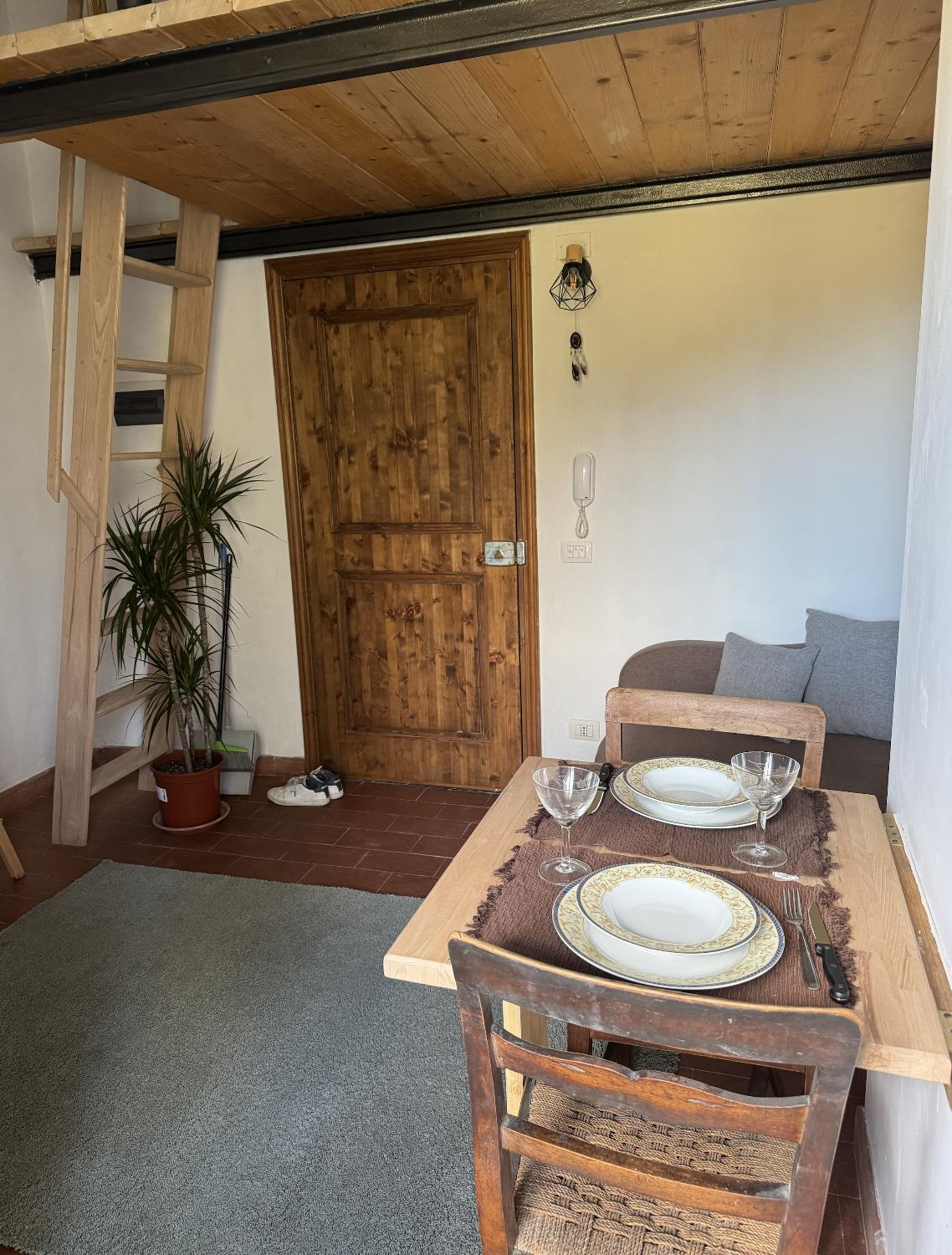 Apartamento Rustico Monolocale Soppalcato A *